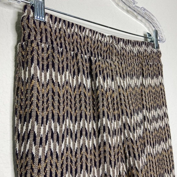 Anthropologie Saturday Sunday Mary Jacquard Chevron Knit Joggers - Picture 7 of 8